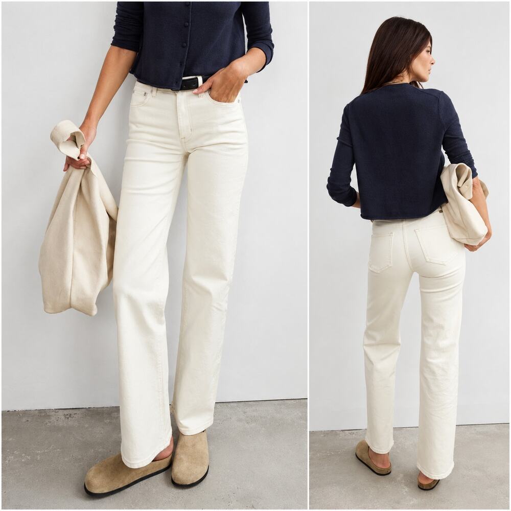 AYR The Secret Sauce Jeans Cream Soda wide leg size 25S
